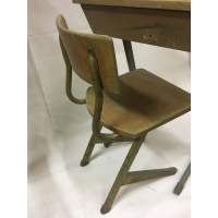 Vintage bureautje met stoeltje nr 41